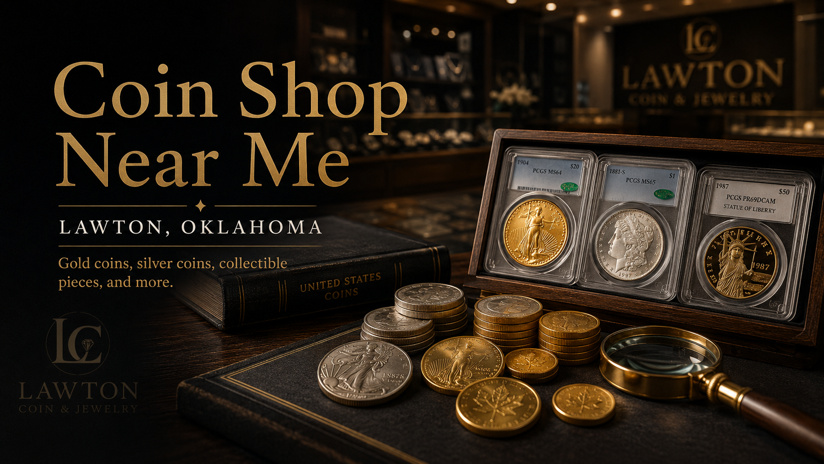 Coin Shop Near Me in Lawton image for Lawton Coin and Jewelry