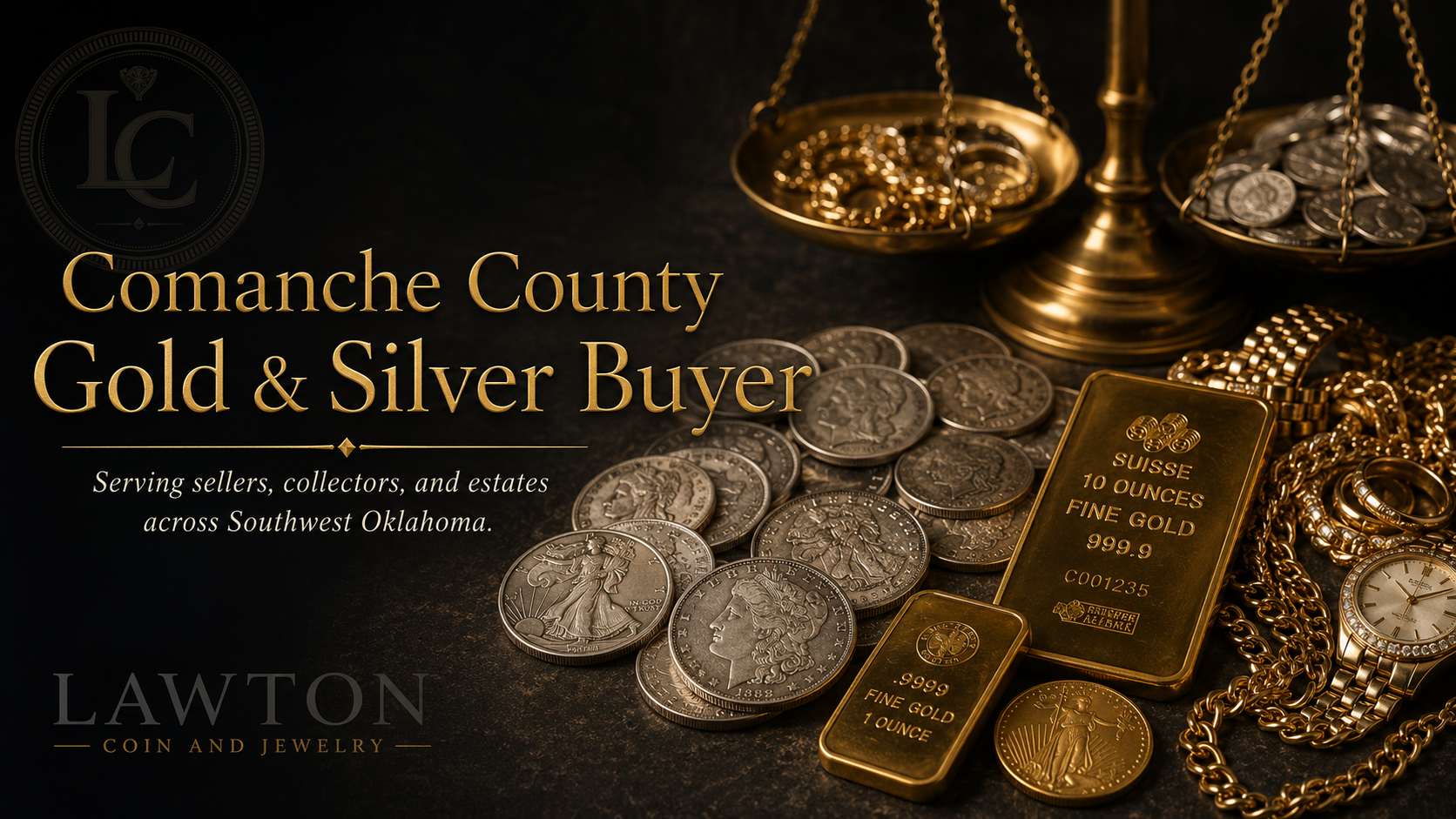 Gold & Silver Buyer in Comanche County, OK image for Lawton Coin and Jewelry