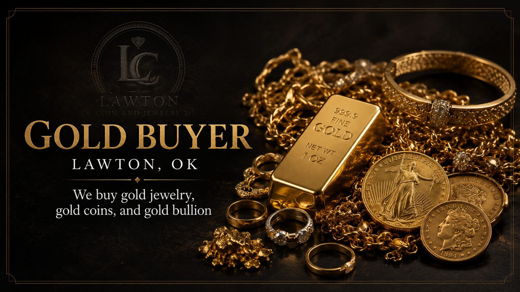 Gold Buyer in Lawton, OK image for Lawton Coin and Jewelry