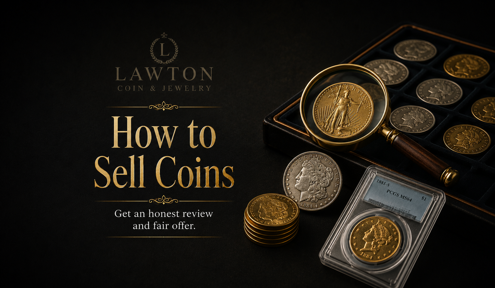 How to Sell Coins in Lawton image for Lawton Coin and Jewelry
