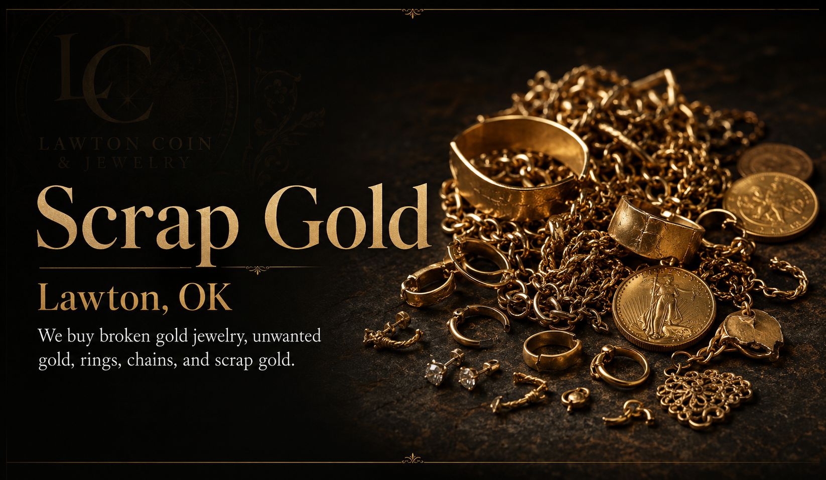 Scrap Gold Buyer in Lawton, OK image for Lawton Coin and Jewelry