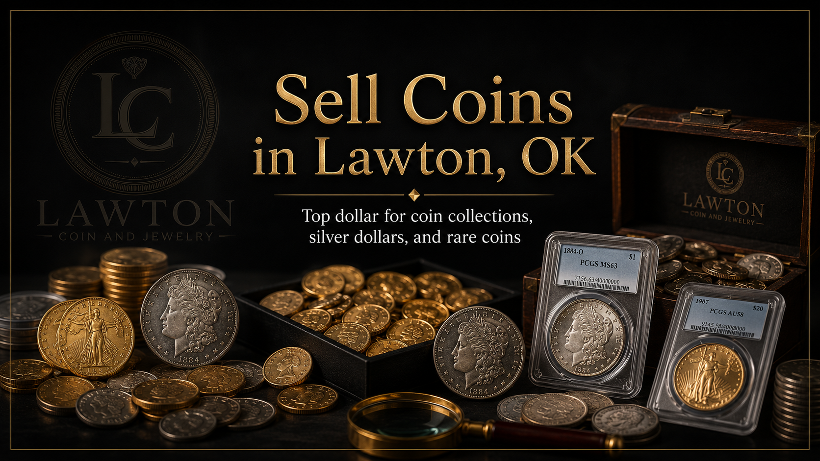 Sell Coins in Lawton, OK image for Lawton Coin and Jewelry