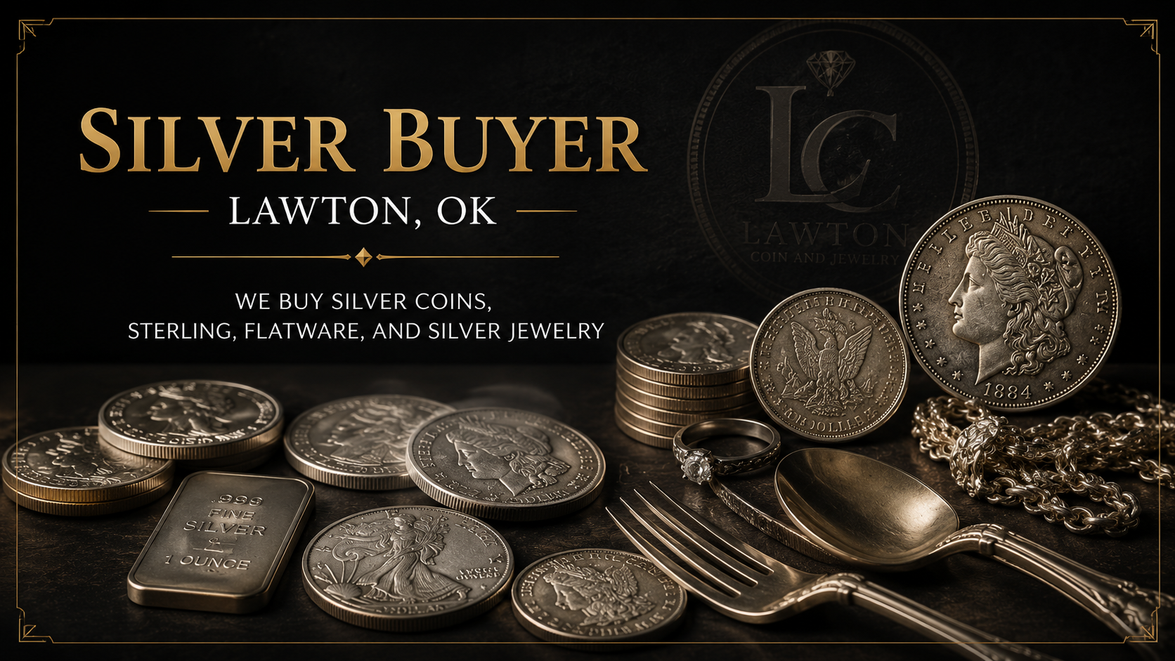 Silver Buyer in Lawton, OK image for Lawton Coin and Jewelry